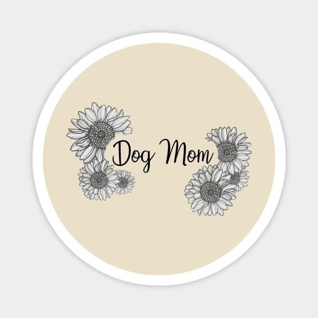 Dog Mom Magnet by MillerDesigns